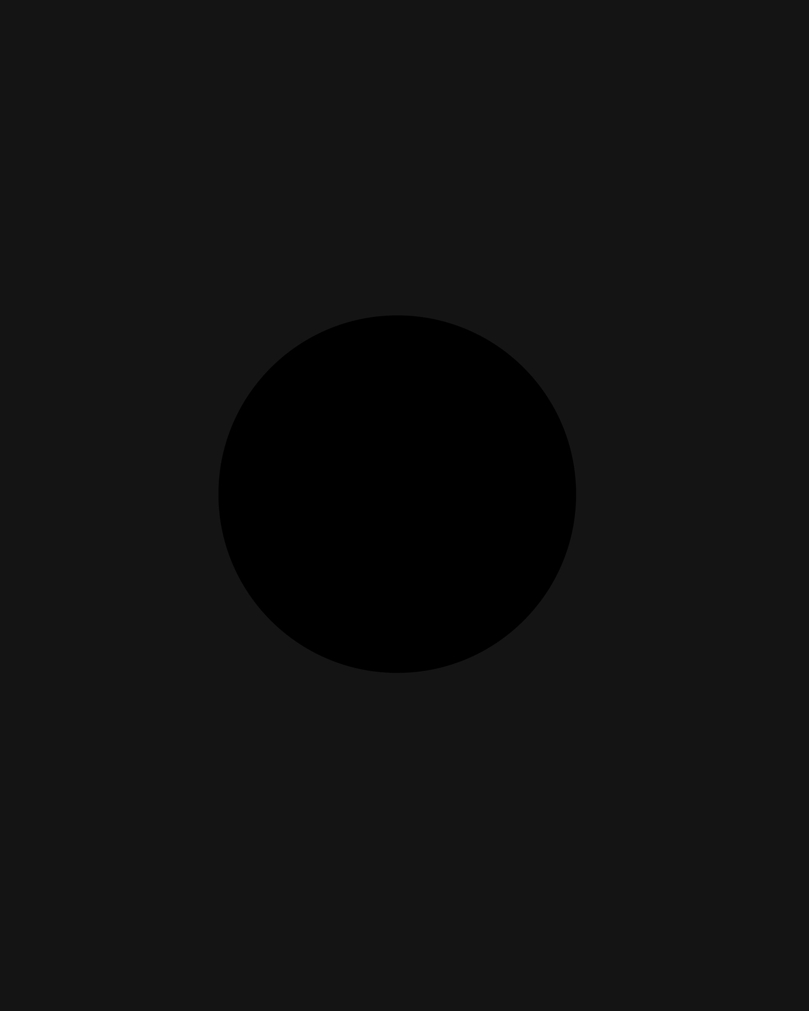 A black plane surrounding an even blacker circle.