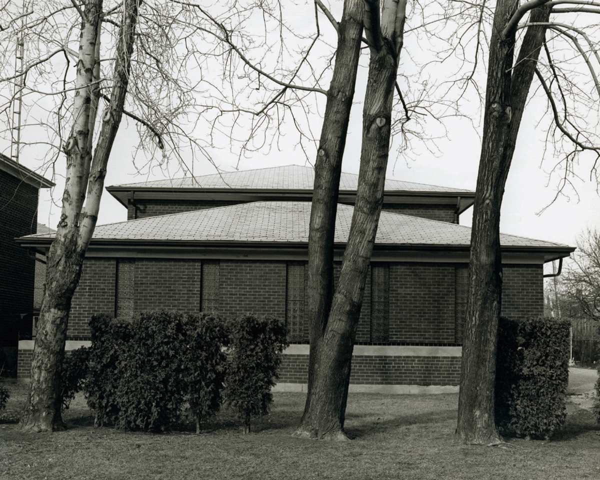 A bungalow-style substation located at five twenty Rustic Road, North York.