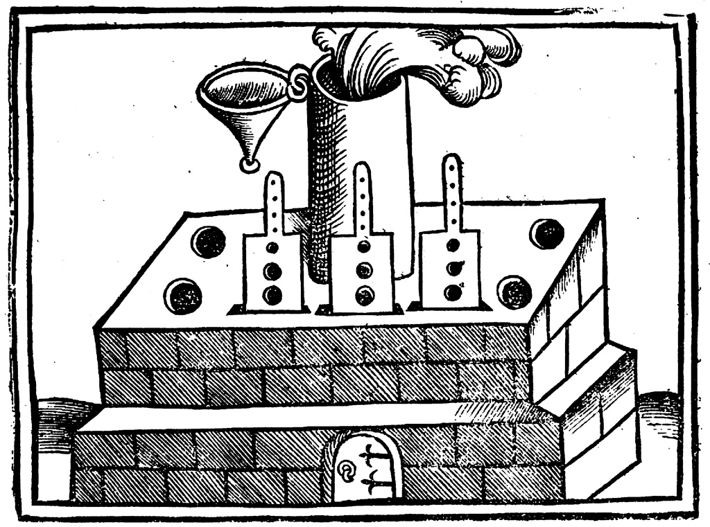 A 1512 illustration from Hieronymous Brunschwig's 