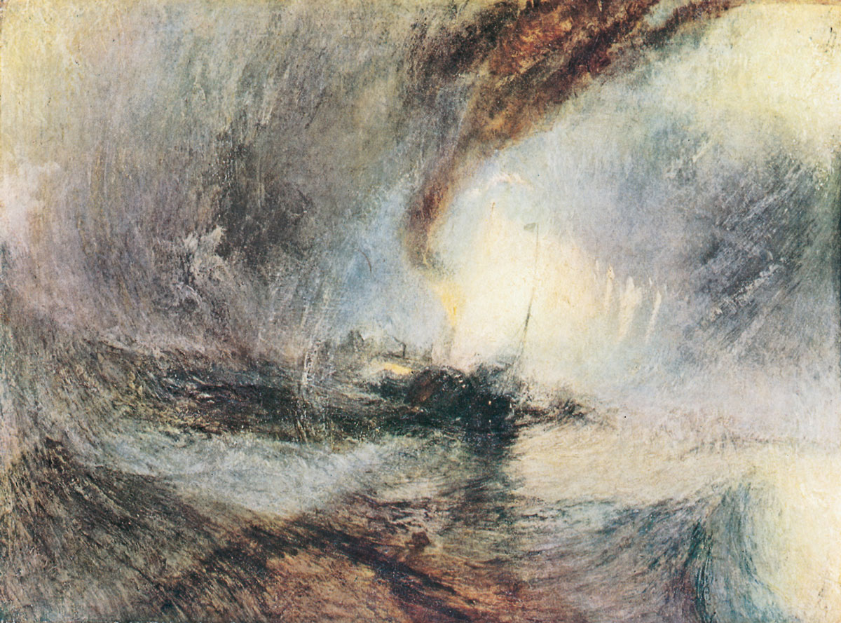 Artist J. M. W. Turner's 1842 painting titled 