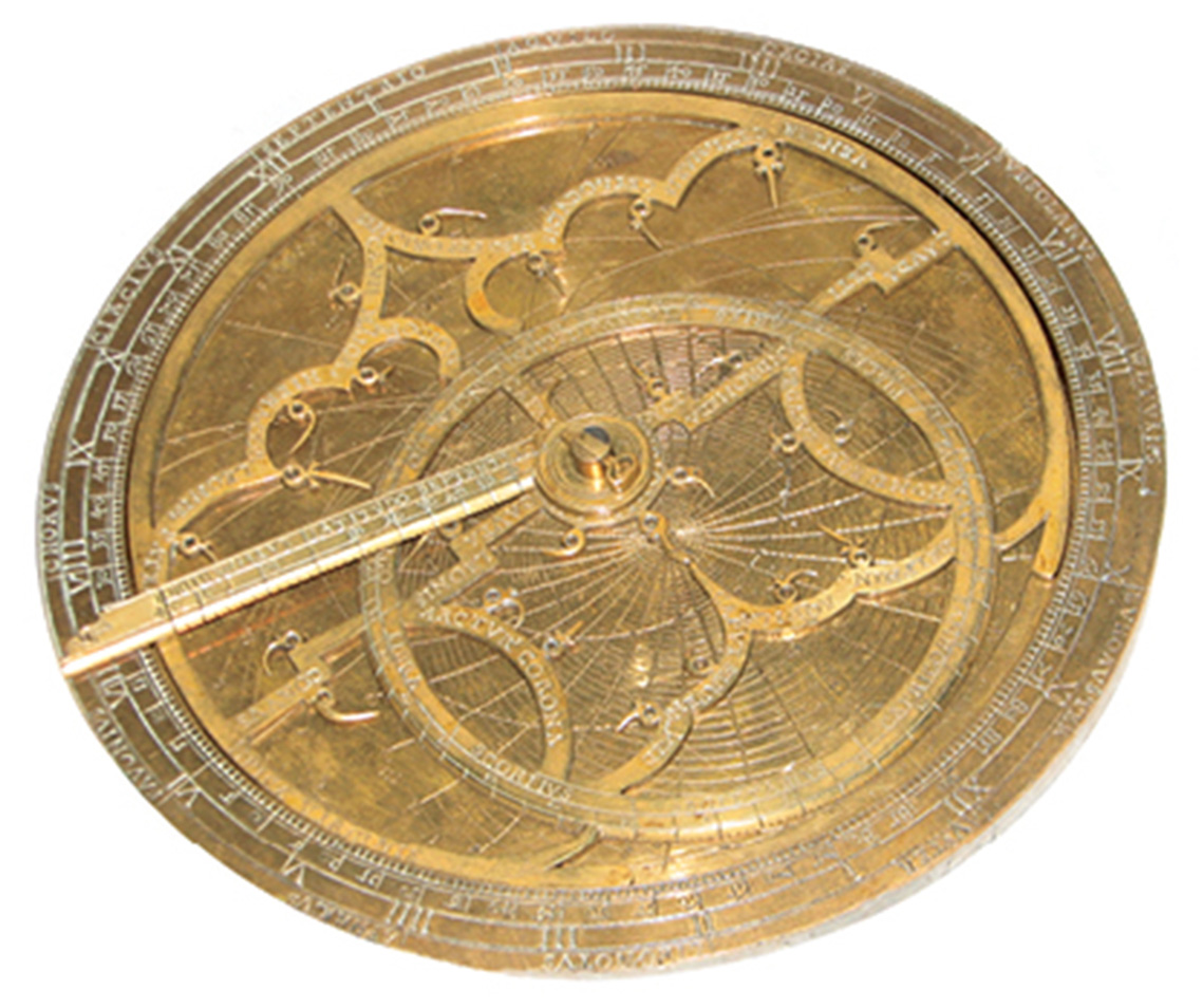 A photograph of a horologium nocturnum, or nocturlabe.