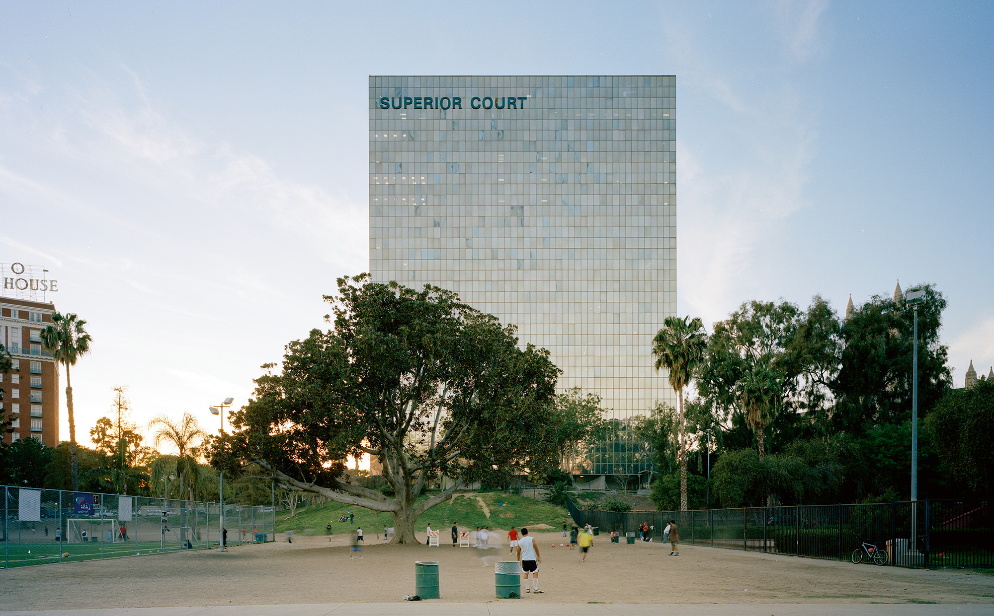 A photograph of Lafayette Park in Los Angeles. 