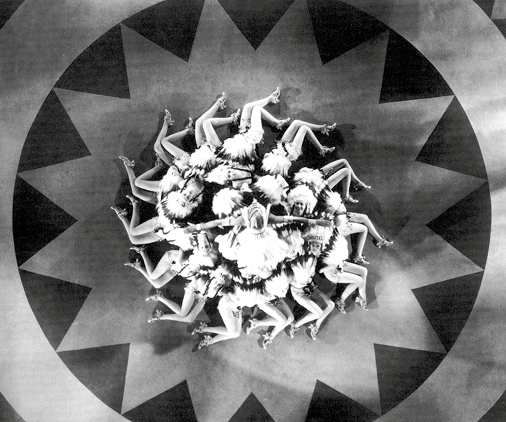 A still from the nineteen thirties film “Whoopee!,” directed by Busby Berkeley.