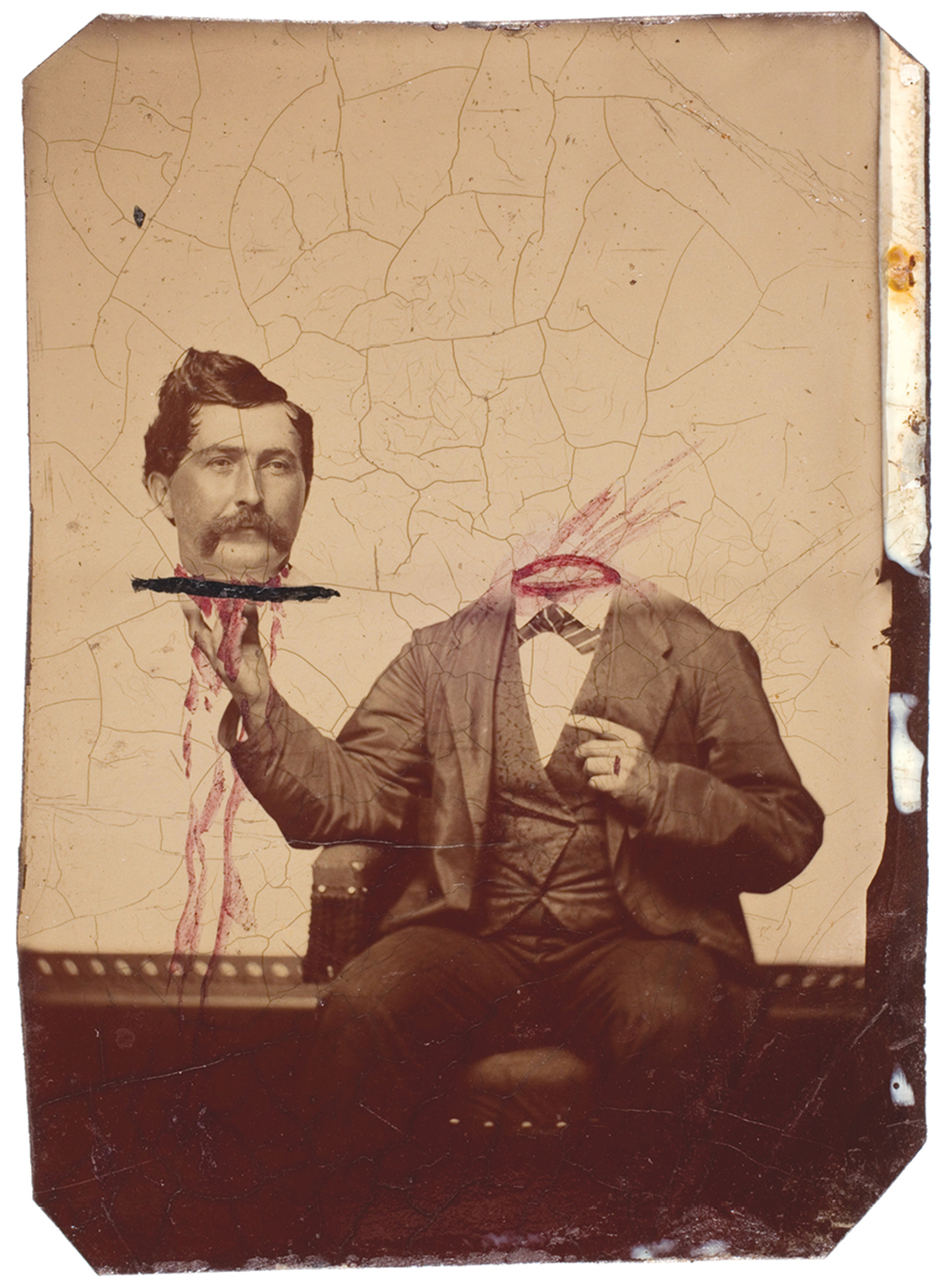 Manipulated image by unidentified American photographer, ca. 1865. Courtesy International Center of Photography.