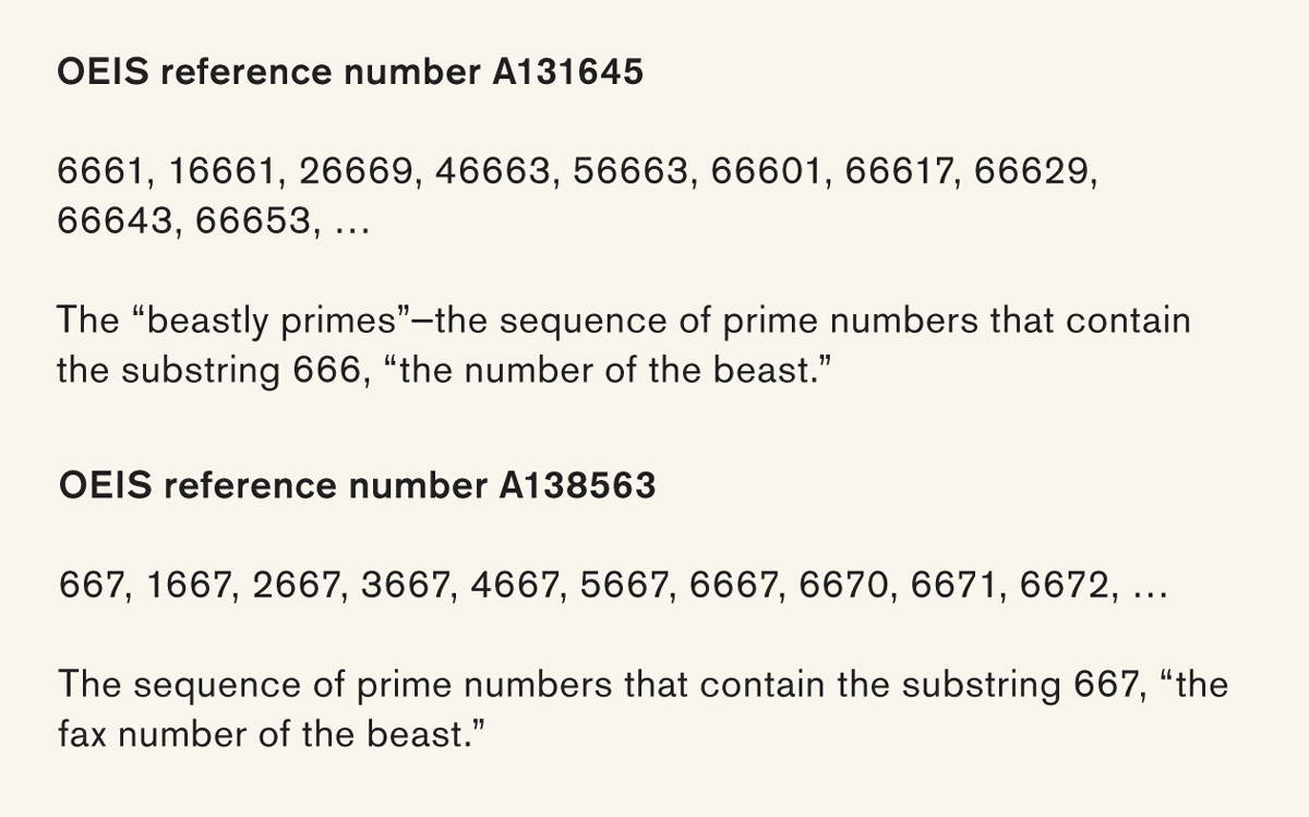 list of prime numbers oeis